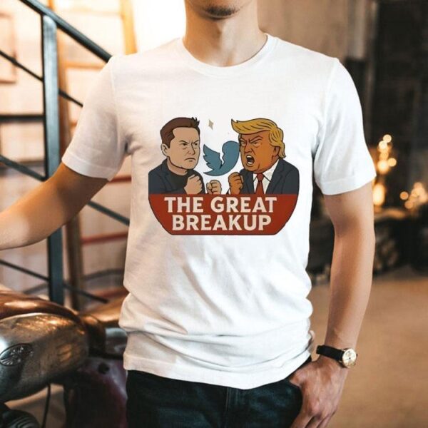 He Great Breakup Elon Vs Musk Shirt