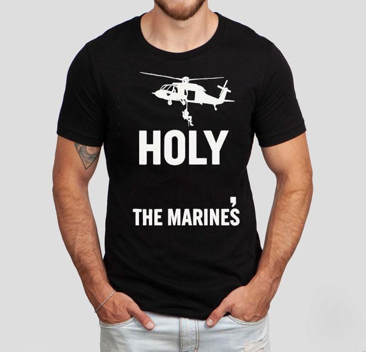 Helicopter Holy The Marines Shirt 4 Helicopter Holy The Marines Tshirt