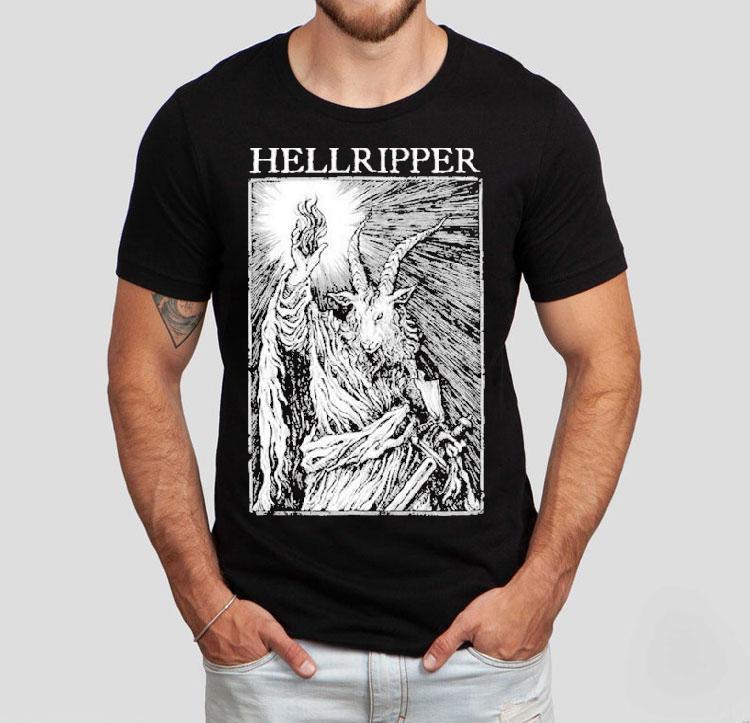 Hellripper Prophet Of The Black Flame Goat Shirt 4 Hellripper Prophet Of The Black Flame Goa Tshirt