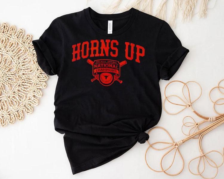 Horns Up 2025 Ncaa Softball National Champions Texas Longhorn Shirt 4 Horns Up Ncaa Softball National Champions Texas Longhorn Tshirt