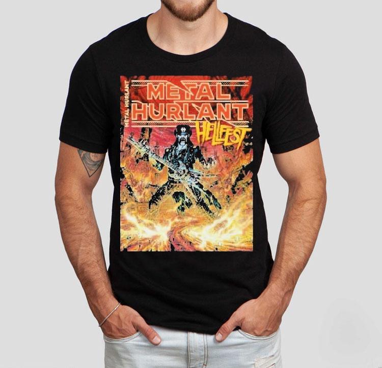 Hors-serie Hellfest X Metal Hurlant 2025 Shirt 4 Hors Serie Hellfest X Metal Hurlant Tshirt