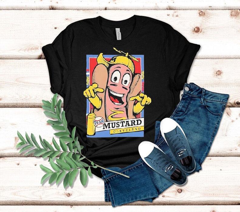 Hot Dog Mustard Cleveland Team Shirt 4 Hot Dog Mustard Cleveland Team Tshirt