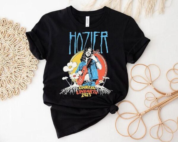 Hozier Unreal Unearth 2025 Flower Tour Shirt