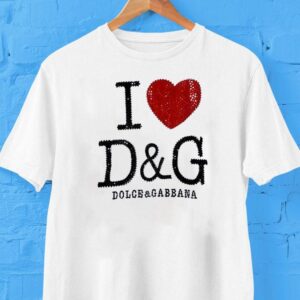 I Love D And G Dolce And Gabbana Shirt