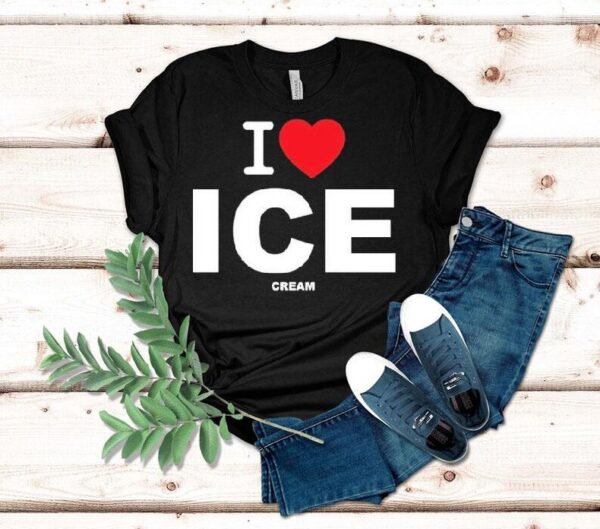 I Love Ice Cream Shirt