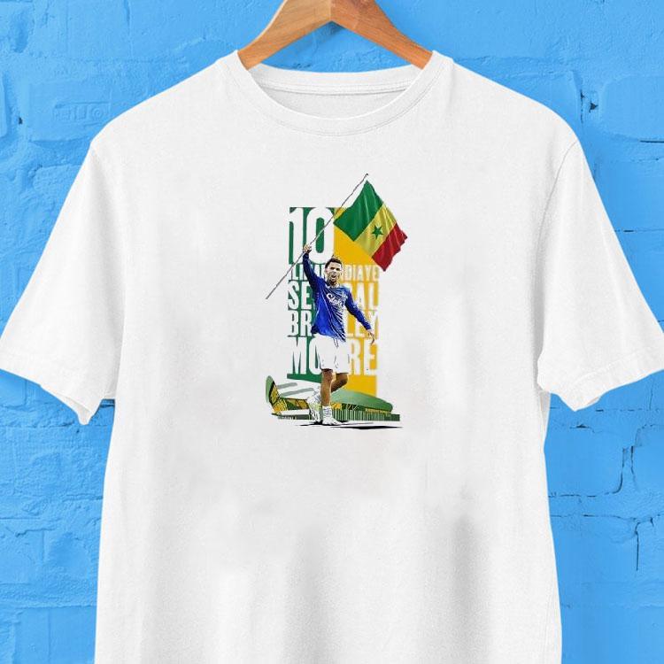 Iliman Ndiaye 10 Everton Fc Shirt 2 Iliman Ndiaye Everton Fc Tshirt