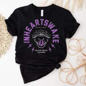 In Hearts Wake Cottonmouth Never Trust A Snake Shirt