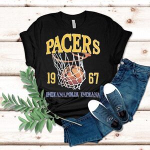 Indiana Pacers Basketball Retro 1967 Shirt