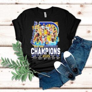 Indiana Pacers Eastern Conference Champions 2025 Signatures Shirt