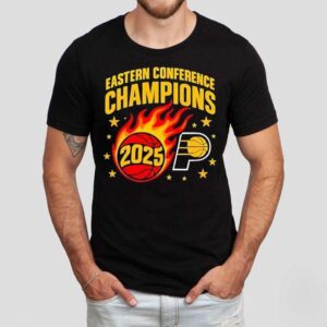 Indiana Pacers Eastern Conference Champions 2025 Shirt
