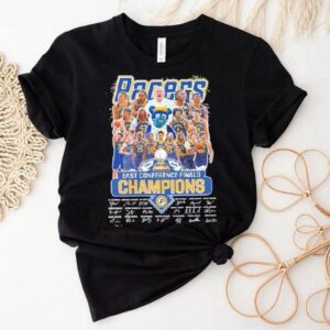 Indiana Pacers Eastern Conference Finals Champions Signatures Shirt