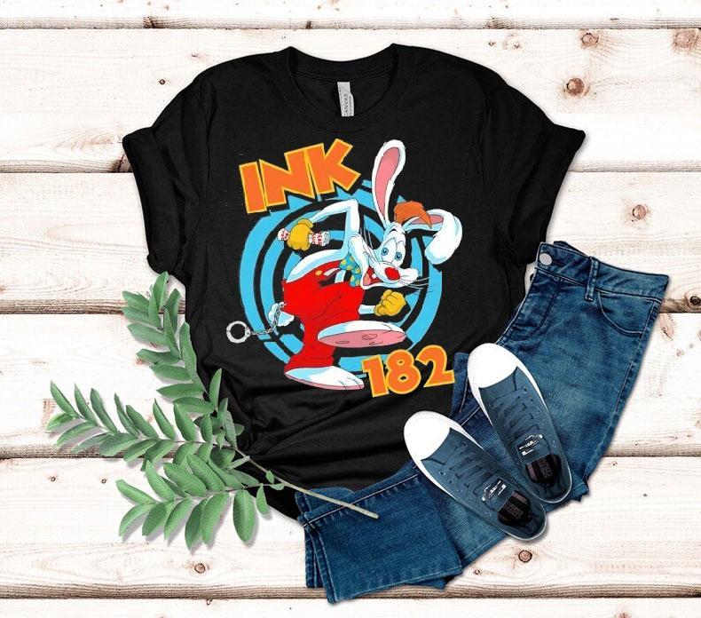 Ink-182 Roger Rabbit And Blink-182 Shirt 4 Ink Roger Rabbit And Blink Tshirt