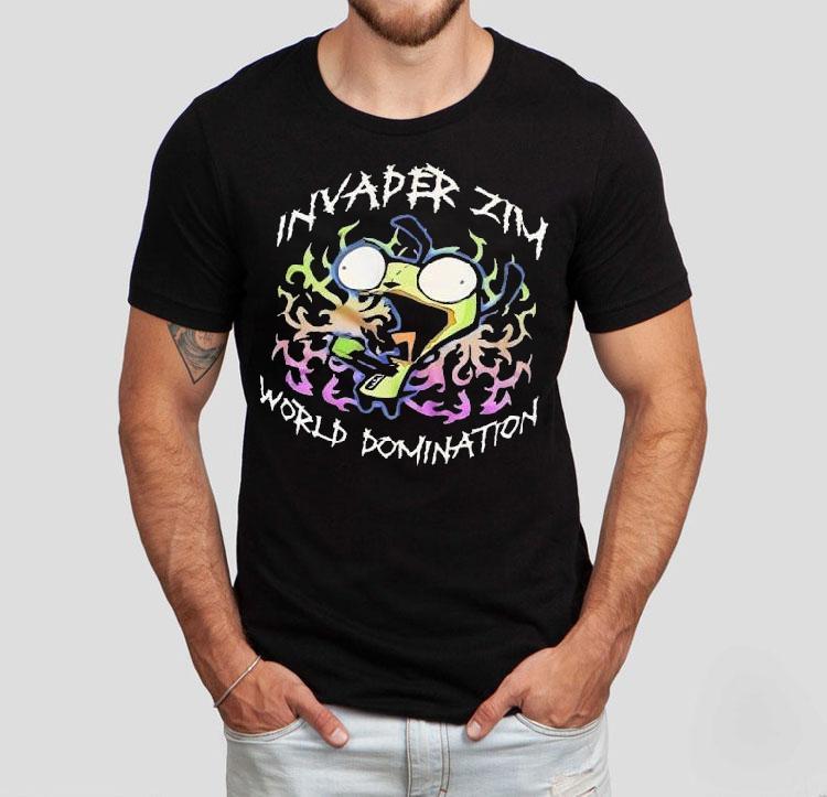 Invader Zim World Domination Shirt 4 Invader Zim World Domination Tshirt