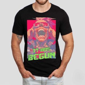 It Has Begun Style Comic Tshirt