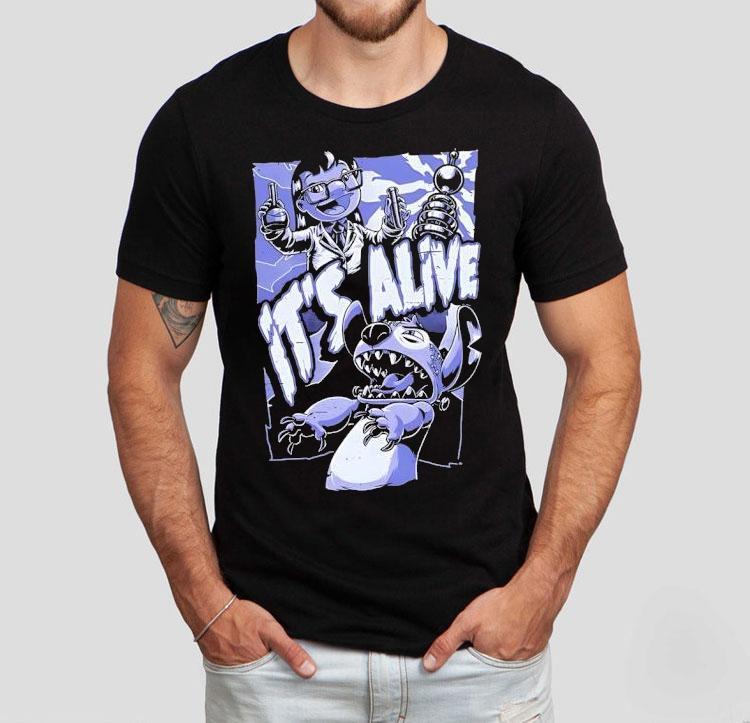 It's Alive Lilo And Stitch Style Of Dr Frankenstein And His Monster Shirt 4 It S Alive Lilo And Stitch Style Of Dr Frankenstein And His Monster Tshirt