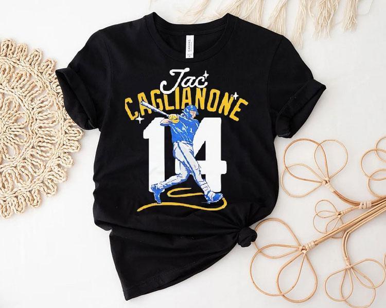 Jac Caglianone 14 Kansas City Royals Baseball Shirt 4 Jac Caglianone Kansas City Royals Baseball Tshirt