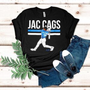 Jac Caglianone Slugger Swing Kansas City Baseball Shirt