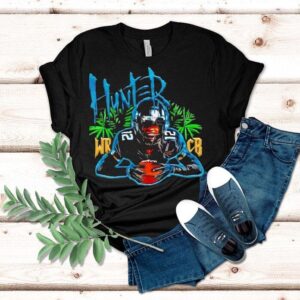 Jacksonville Jaguars Travis Hunter Jungle Wr Cb Shirt