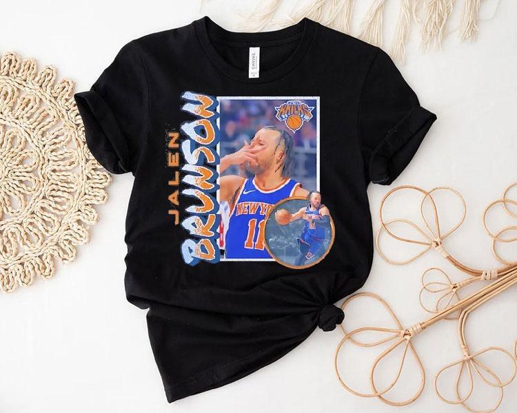 Jalen Brunson New York Knicks Basketball Vintage Shirt 4 Jalen Brunson New York Knicks Basketball Vintage Tshirt