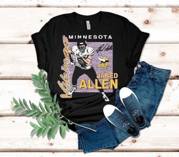 Jared Allen Minnesota Vikings Hof Player Shirt