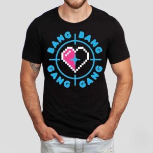Jazzyguns Bang Bang Gang Gang Heart Shirt