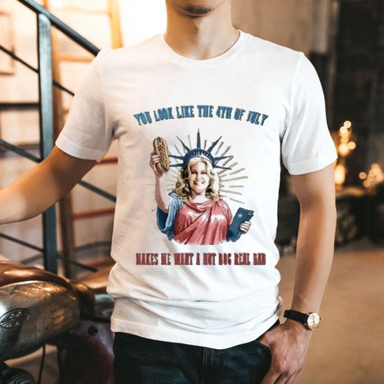 Jennifer Coolidge You Look Like The 4th Of July Shirt 2 Jennifer Coolidge You Look Like The Th Of July Tshirt