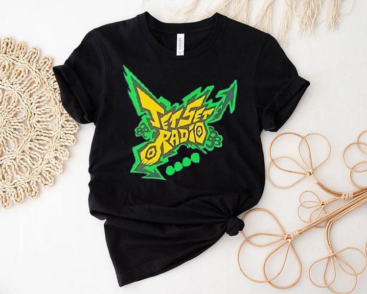 Jet Set Radio X Them Skates Shirt 4 Jet Set Radio X Them Skates Tshirt