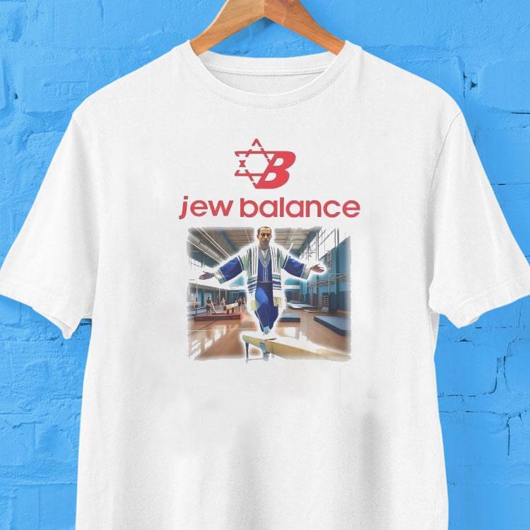 Jew Balance Logo Shirt 2 Jew Balance Logo Tshirt