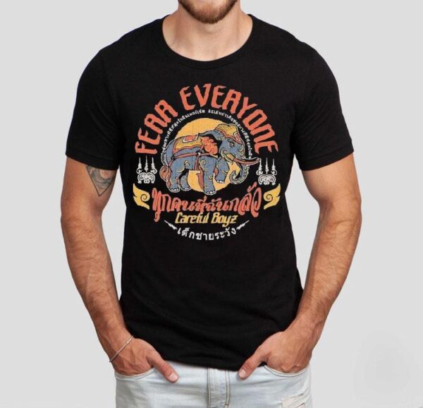 Jk News Bad Thai Fear Everyone Careful Boyz Elephant Shirt