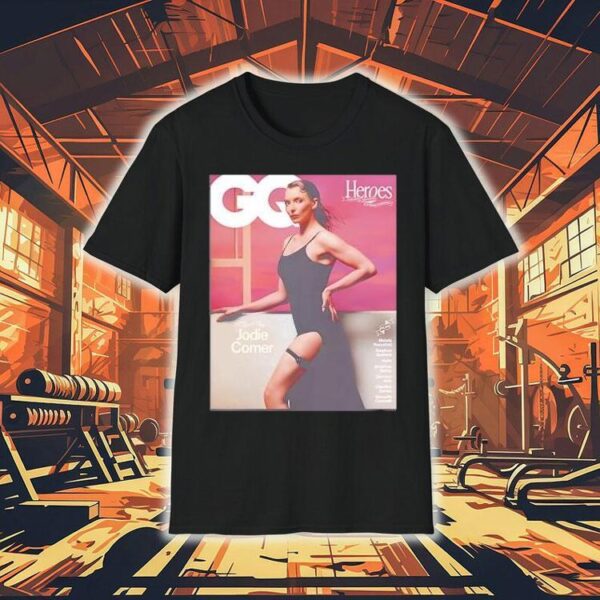 Jodie Comer Cover Star Of British Gq Heroes Issue Photographed By Scandebergs Shirt