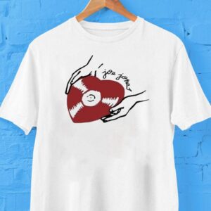 Joe Jonas Heart Record Red Shirt