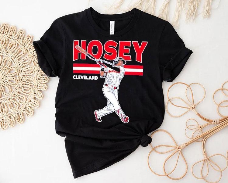 Jose Ramirez Hosey Cleveland Guardians Baseball Shirt 4 Jose Ramirez Hosey Cleveland Guardians Baseball Tshirt
