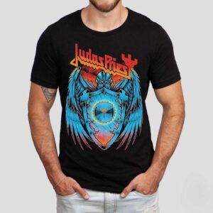 Judas Priest Shield Of Pain Tour 2025 Shield Wings Shirt