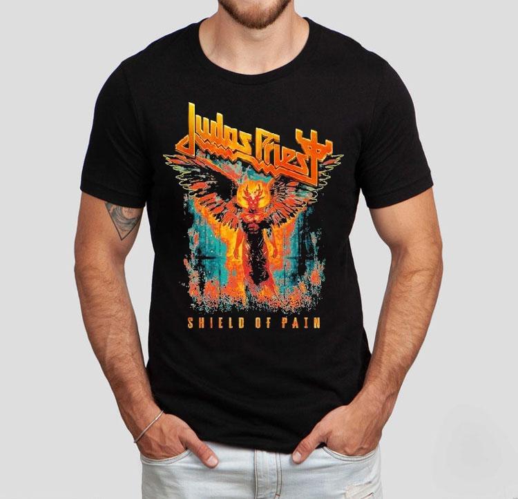 Judas Priest Shield Of Pain Tour 2025 Winged Demon Shirt 4 Judas Priest Shield Of Pain Tour Winged Demon Tshirt