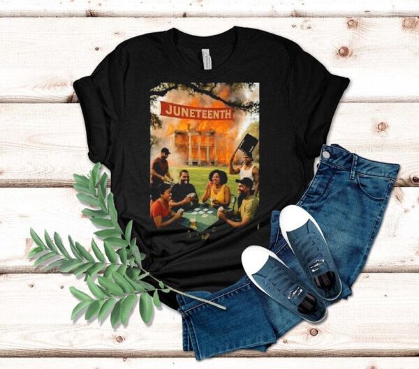 Juneth Roof Is On Fire Shirt