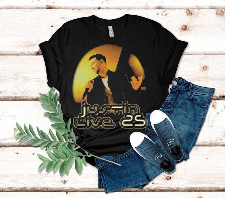 Justin Timberlake Justin Live Circle Photo 2025 Shirt 4 Justin Timberlake Justin Live Circle Photo Tshirt