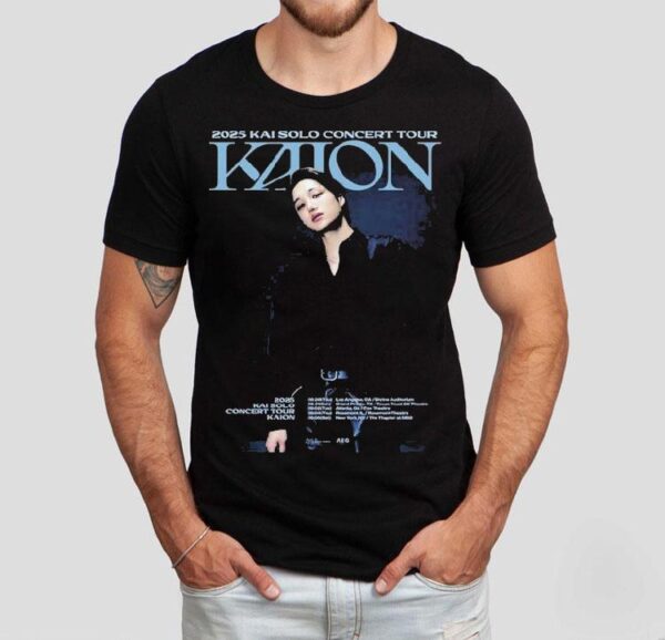 Kai Solo Concert Tour 2025 Kaion In Usa Dates Shirt