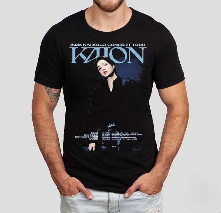 Kai Solo Concert Tour 2025 Kaion In Usa Dates Shirt 4 Kai Solo Concert Tour Kaion In Usa Dates Tshirt