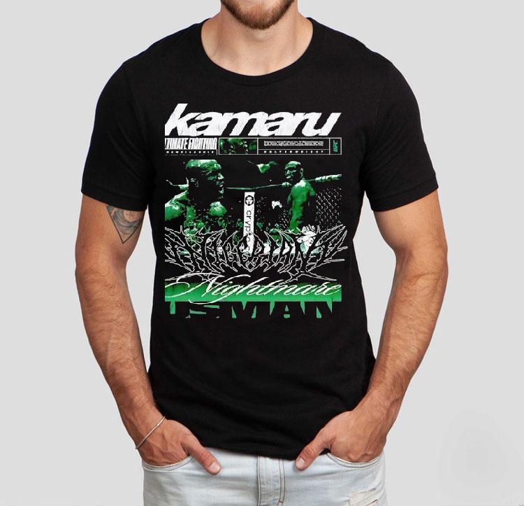  Kamaru Usman Ufc Staredown Nightmare Tshirt
