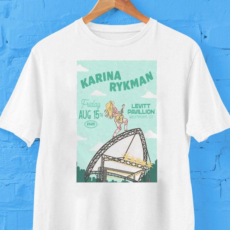 Karina Rykman Levitt Pavilion Westport, Ct 08-15-2025 Shirt 2 Karina Rykman Levitt Pavilion Westport Ct Tshirt