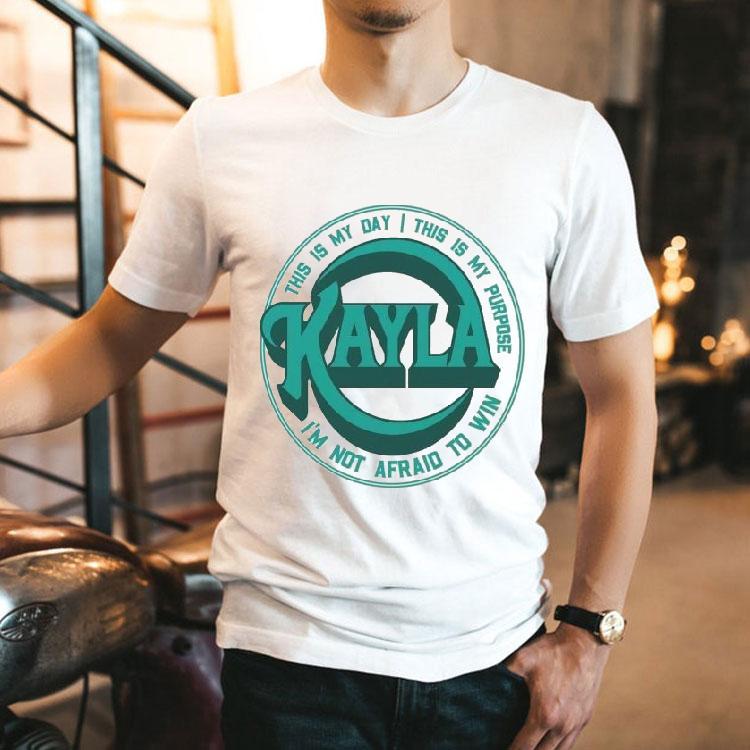 Kayla Harrison This Is My Day This Is My Purpose I'm Not Afraid To Win Concert Shirt 2 Kayla Harrison This Is My Day This Is My Purpose I M Not Afraid To Win Concer Tshirt