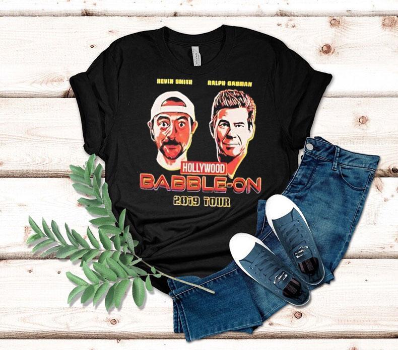 Kevin Smith X Ralph Garman Hollywood Babble-on 2019 Tour Shirt 4 Kevin Smith X Ralph Garman Hollywood Babble On Tour Tshirt