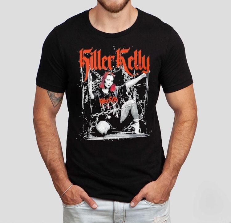 Killer Kelly Chained Graphic Shirt 4 Killer Kelly Chained Graphic Tshirt