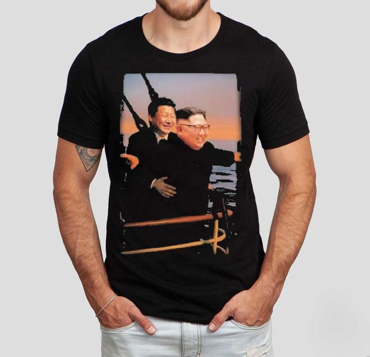 Kim Jong Un And Xim The Titanic Shirt 4 Kim Jong Un And Xim The Titanic Tshirt
