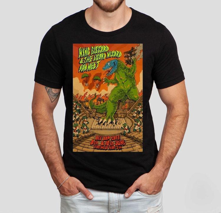 King Gizzard Event Bee Bop Caf Ancient Theatre June 8 10 2025 Shirt 4 King Gizzard Event Bee Bop Caf Ancient Theatre June Tshirt