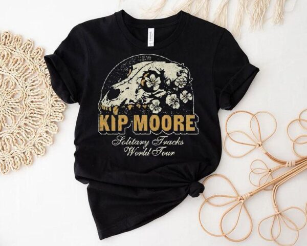 Kip Moore Solitary Tracks World Tour Shirt