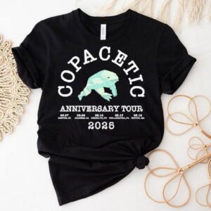 Knuckle Puck 2025 Copacetic Anniversary Tour Paper Frog Shirt