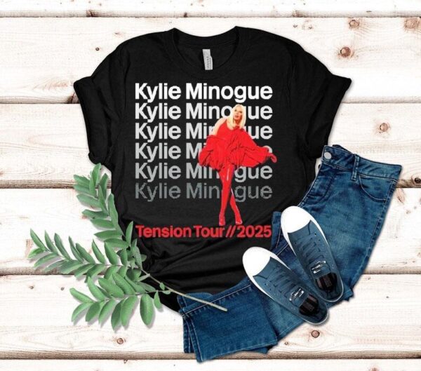 Kylie Minogue Tension Tour 2025 Shirt