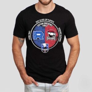 Laval Rocket Vs Charlotte Checkers 2025 Calder Cup Playoffs Eastern Conference Finals Dueling Souvenir Shirt