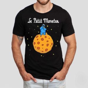 Le Petit Monster Cookie Monster In The Style Of Le Petit Prince Shirt